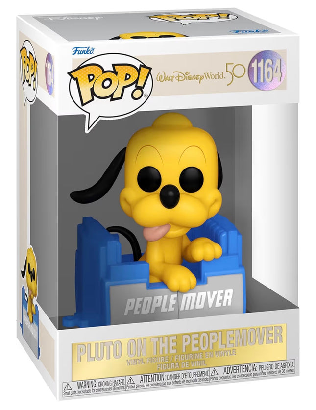 Funko Pop! Disney: WDW50- People Mover Pluto mit Balloon